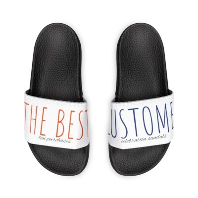 Men's PU Slide Sandals - Imagen 13