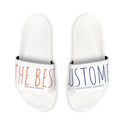 Men's PU Slide Sandals - Imagen 2